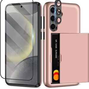 Samsung Galaxy S24 Plus 6.7in Wallet Case Rose Gold